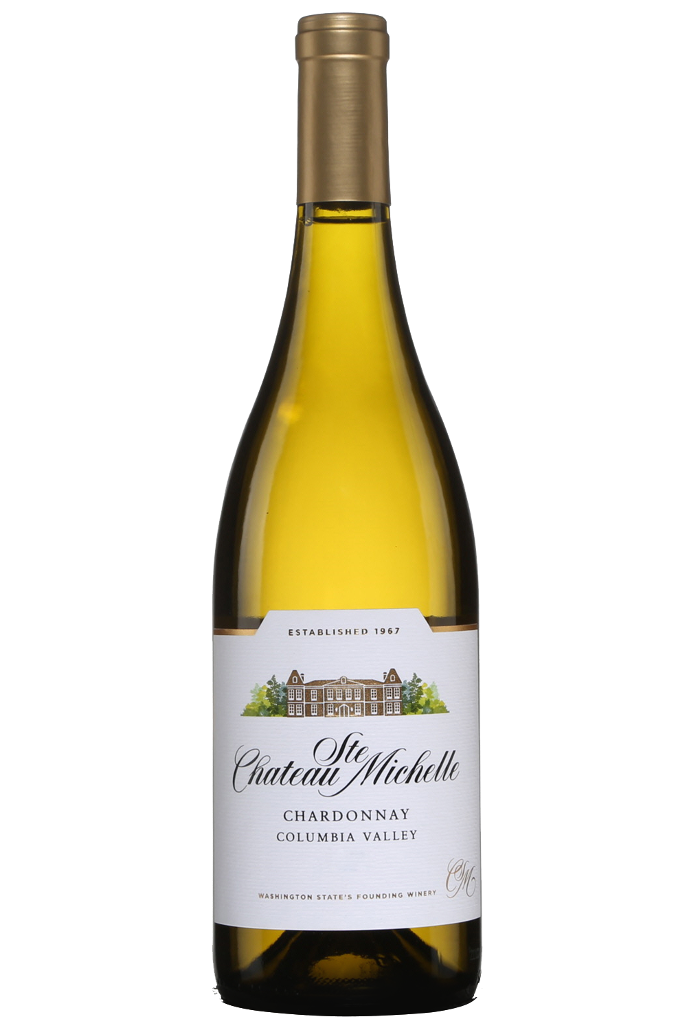 Chateau Ste. Michelle Chardonnay Bottle Columbia Valley