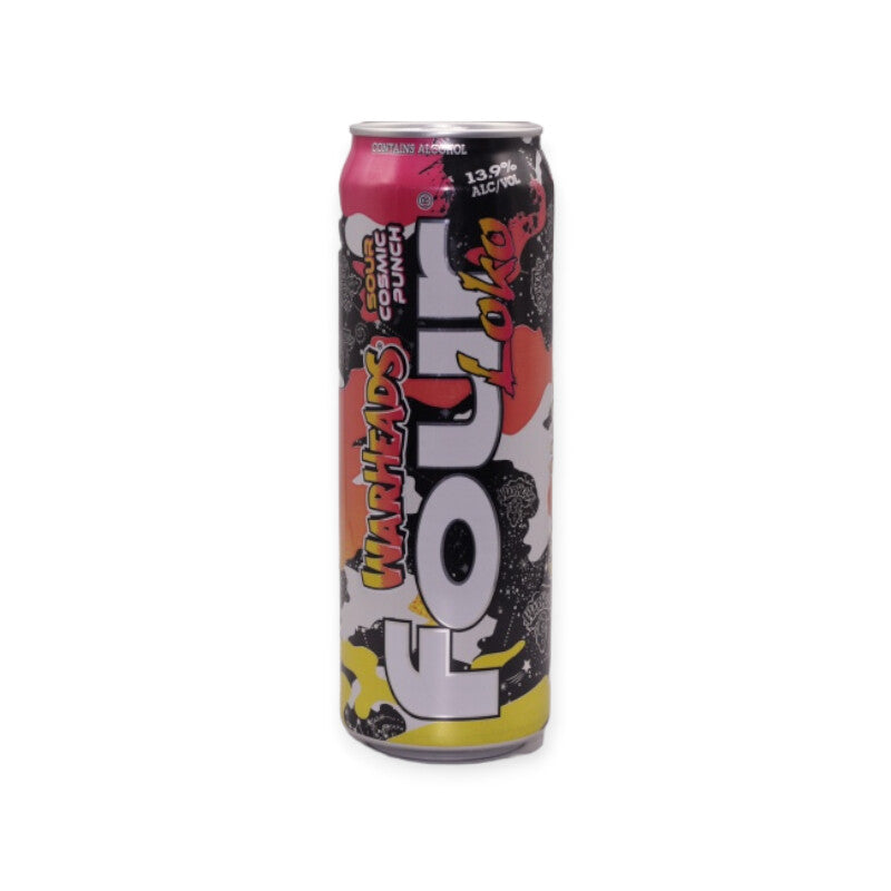 Four Loko Warheads Sour Cosmic Punch Flavored Malt Beverage – Mann