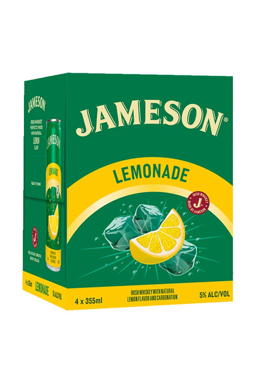 Jameson Lemonade Whiskey RTD Cans