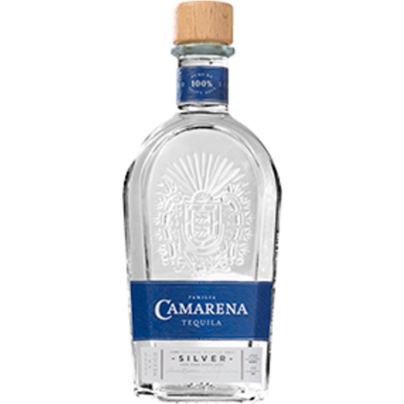 Familia Camarena 80 Proof Silver Tequila Bottle