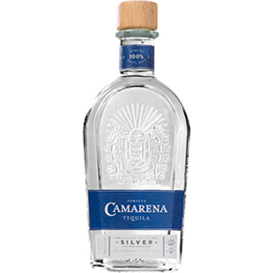 Familia Camarena 80 Proof Silver Tequila Bottle