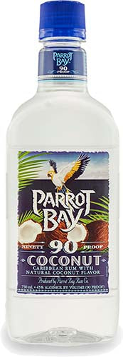 Parrot Bay Coconut Rum Bottle