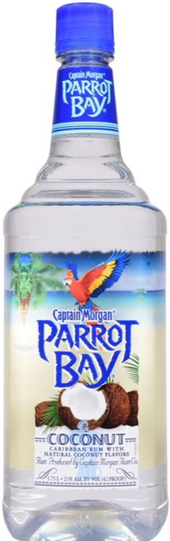 Parrot Bay Coconut Rum Plastic Bottle