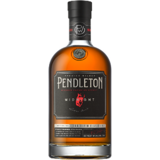 Pendleton Midnight 90 Proof Blended Canadian Whiskey Bottle