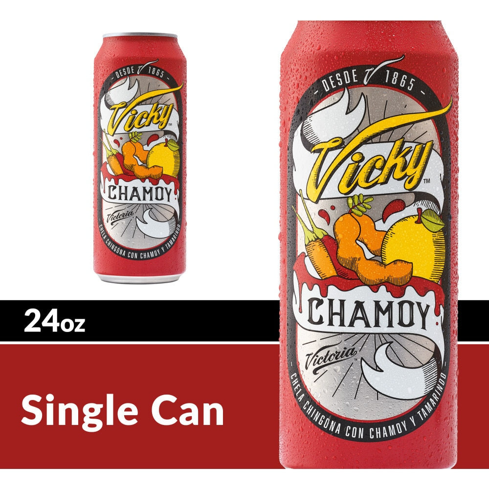 Victoria Vicky Chamoy Mexican Lager Can