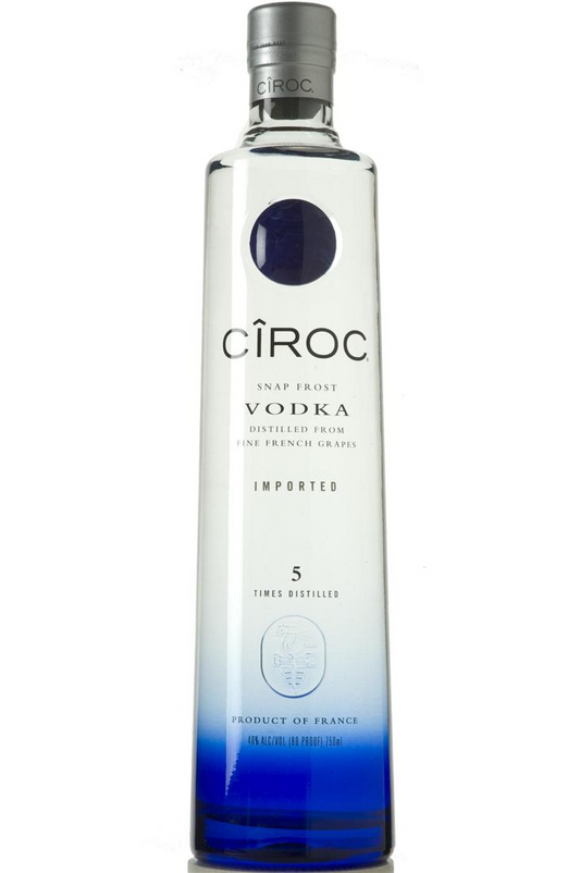 Ciroc 80 Proof Snap Frost Ultra-Premium Vodka Bottle