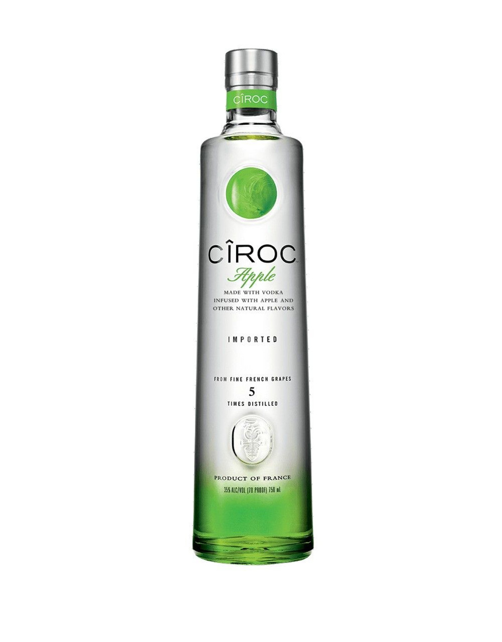 Ciroc Apple Vodka Bottle