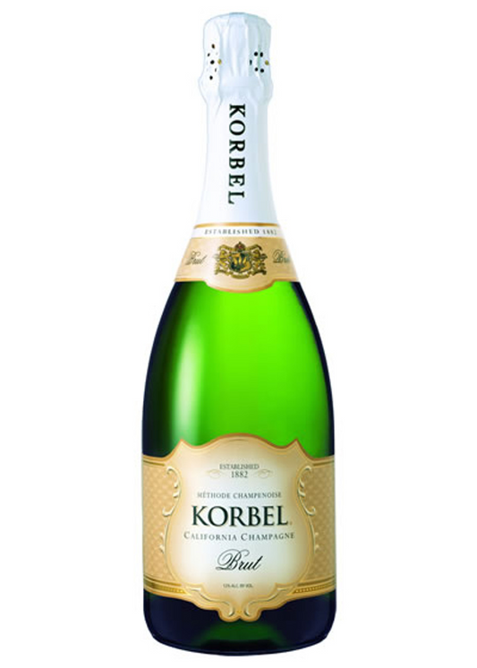 Korbel Brut Champagne Bottle California