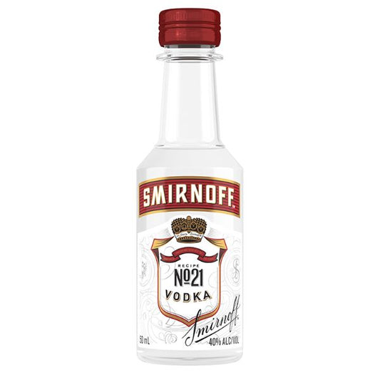 Smirnoff 80 Proof No. 21 Vodka Bottle