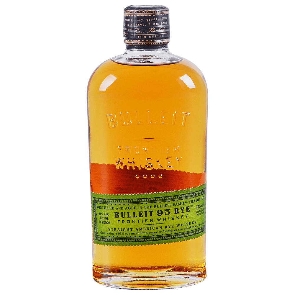 Bulleit Rye Whiskey Bottle