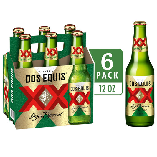 Dos Equis Especial Lager Bottles