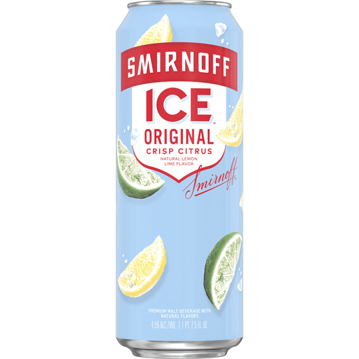 Smirnoff ICE Premium Original Crisp Citrus Malt Beverage Can