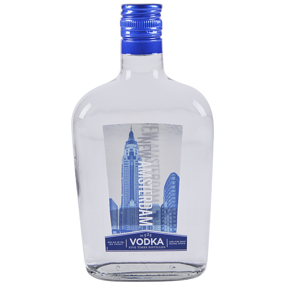 New Amsterdam 80 Proof Vodka Bottle