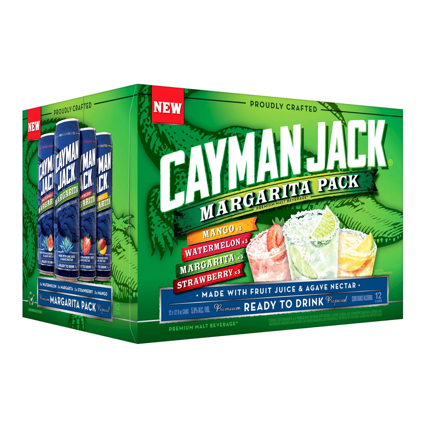 Cayman Jack RTD Margarita Cans Variety Pack