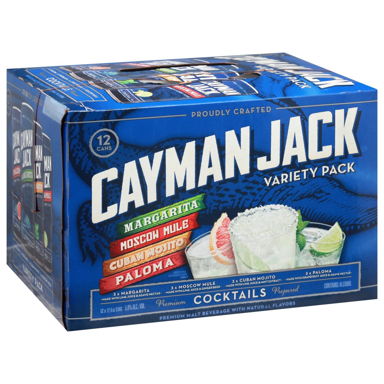 Cayman Jack Tequila Cans Variety Pack