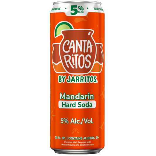 Cantaritos Mandarin Hard Soda