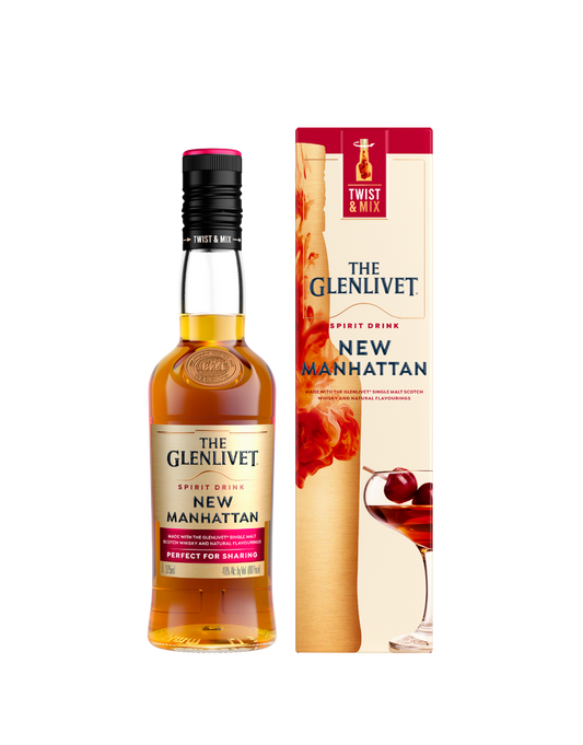 The Glenlivet 80 Proof Twist & Mix New Manhattan Cocktail Bottle