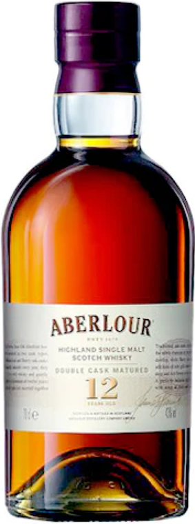 Aberlour Distillery 12 Year Old 80 Proof Highland Single Malt Scotch Whisky Bottle