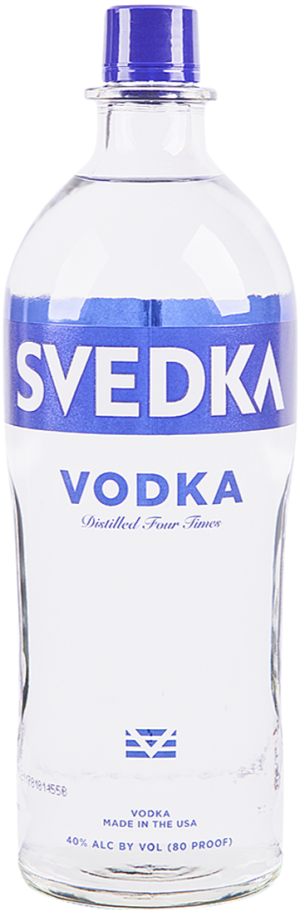 Svedka 80 Proof Vodka Bottle