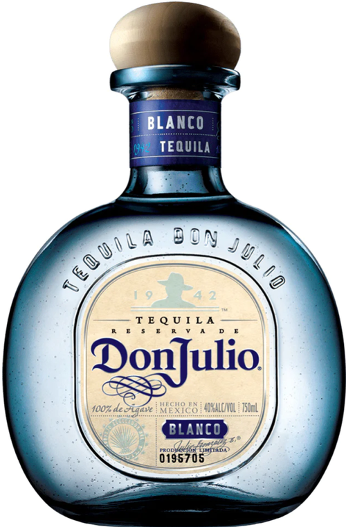 Don Julio Blanco Tequila Bottle