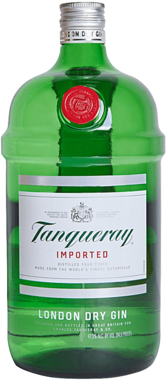 Tanqueray 94.6 Proof London Dry Gin Bottle