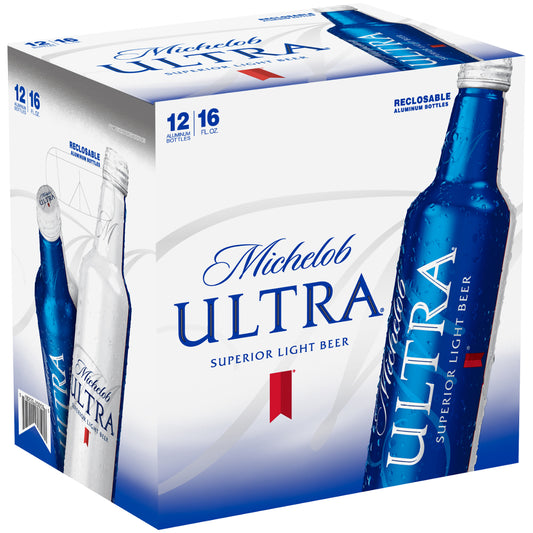 Michelob Ultra Light Lager Aluminum Bottles