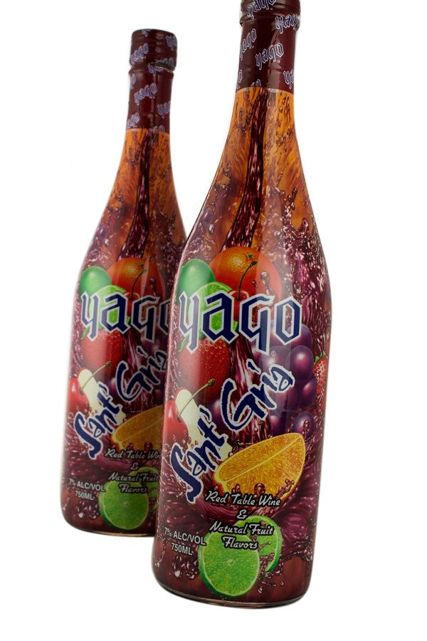 Yago Sangria Red Wine Bottle