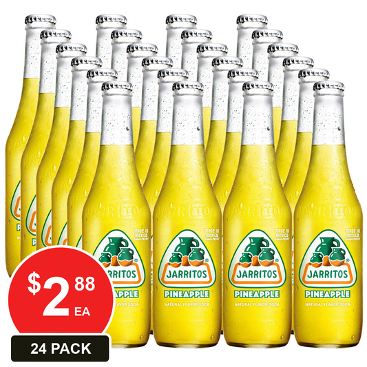 Jarritos Pineapple Soda Bottle