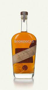 Boondocks Rye Whiskey Bottle