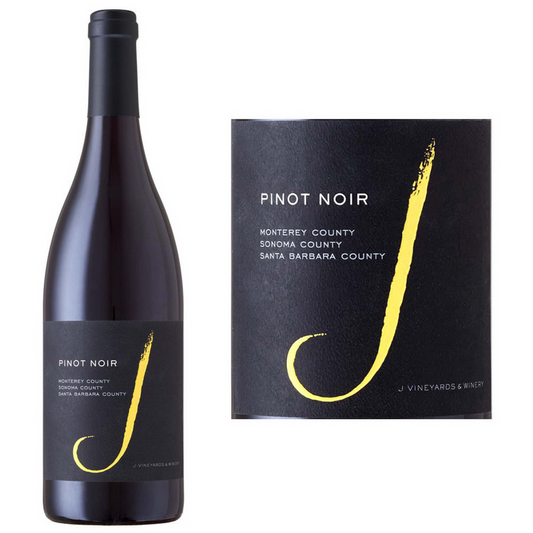 J Vineyards Pinot Noir Bottle Sonoma County