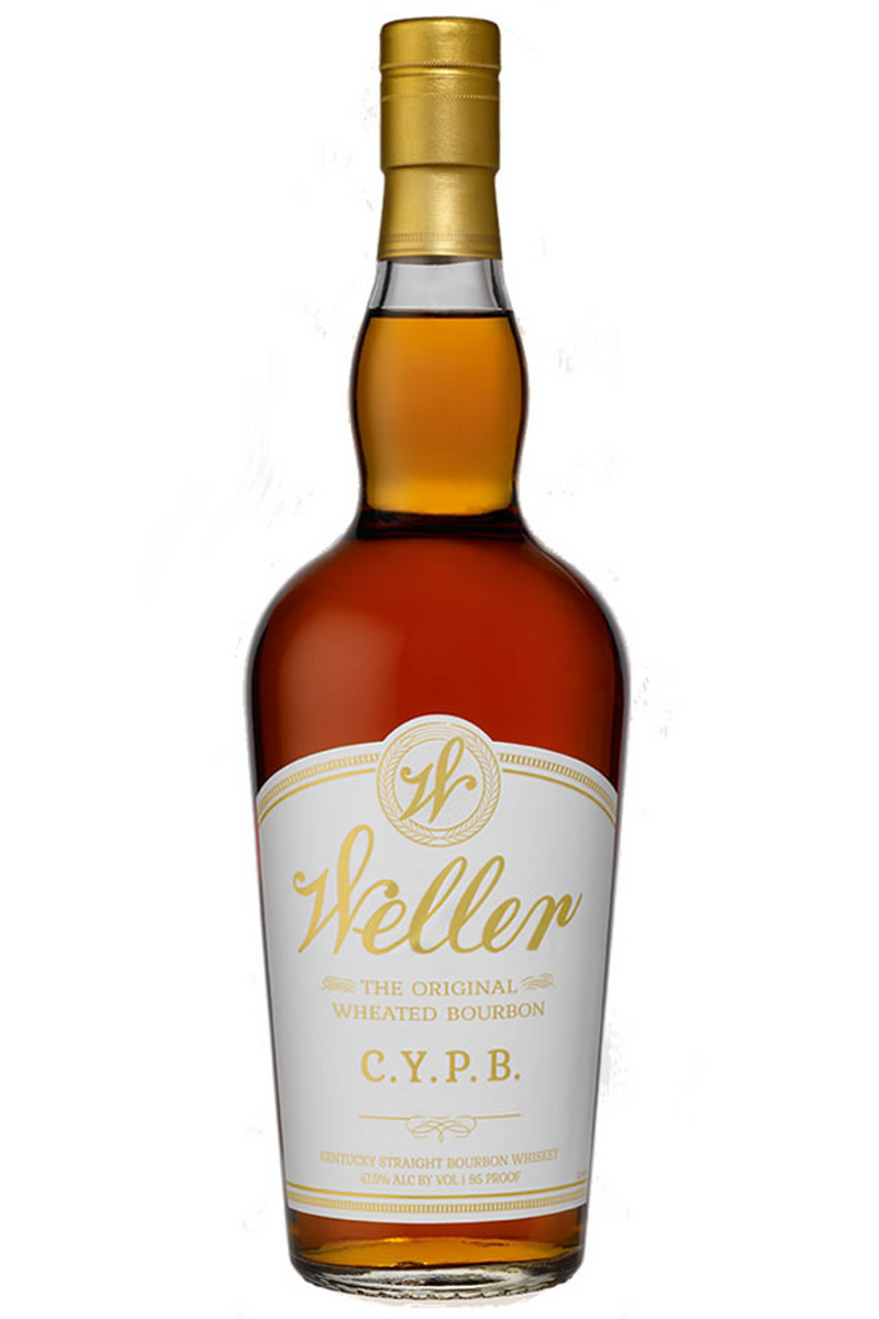 W.L. Weller C.Y.P.B. Bourbon Whiskey Bottle