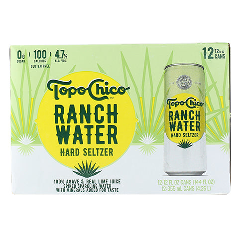 Topo Chico Ranch Water Hard Seltzer Can