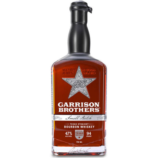 Garrison Brothers Bourbon Whiskey Bottle