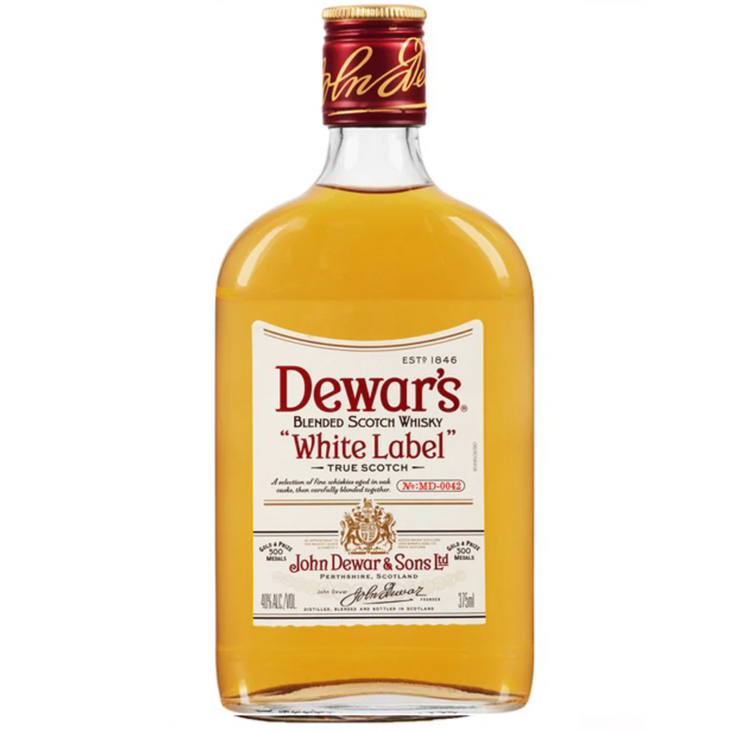 Dewar's White Label 80 Proof Blended Scotch Whisky Bottle