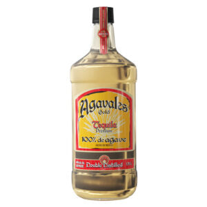 Agavales 110 Proof Gold Tequila Bottle