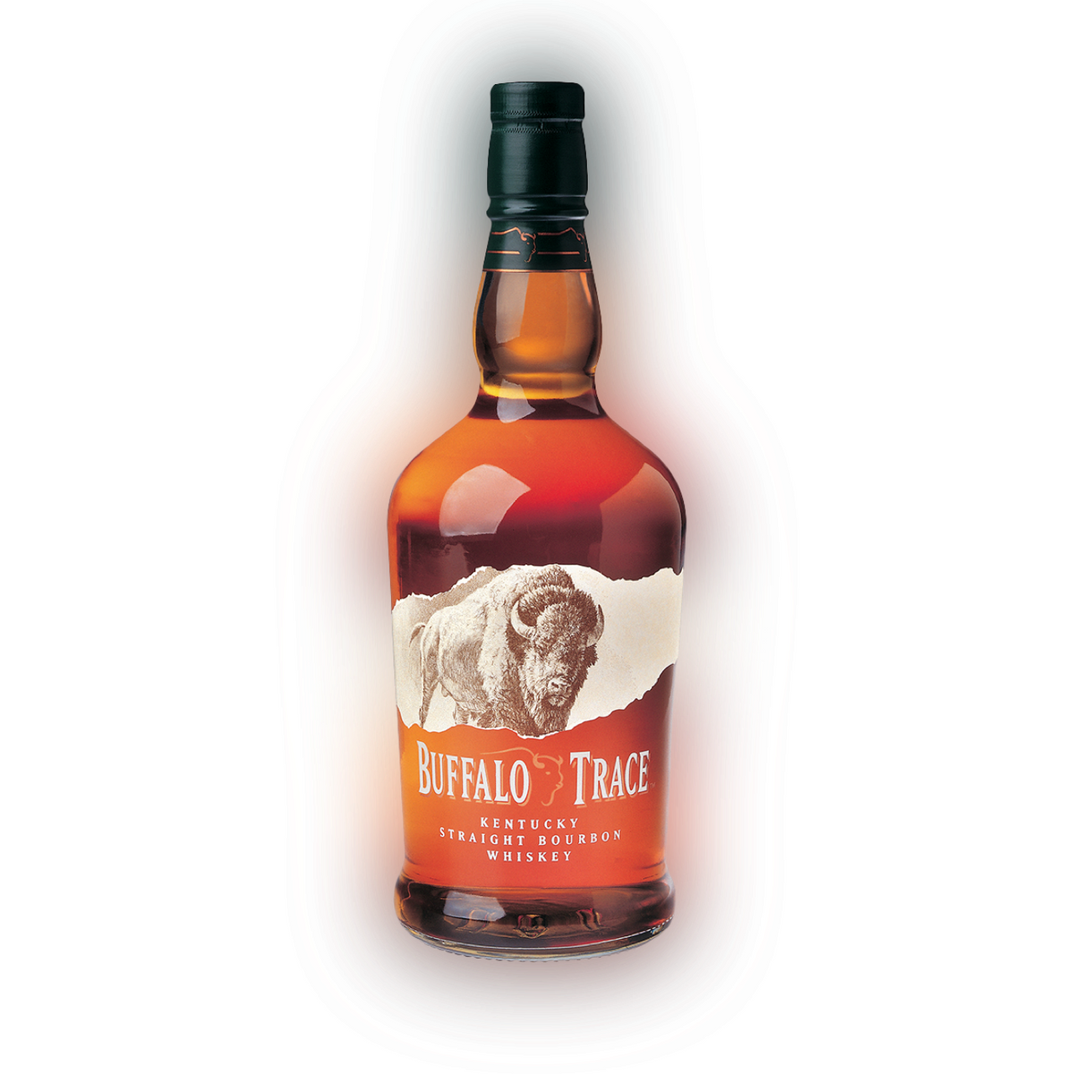 Buffalo Trace 90 Proof Kentucky Straight Bourbon Whiskey Bottle