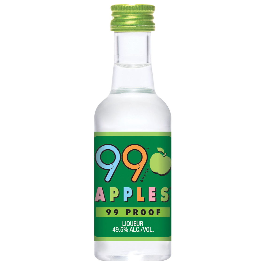 99 Brand 99 Proof Apples Liqueur Bottle