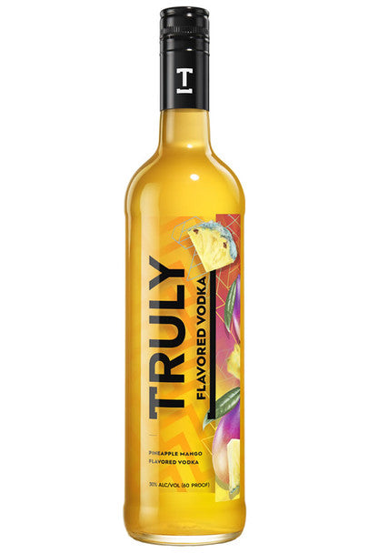 Truly Pineapple Mango Flavored Vodka Bottle