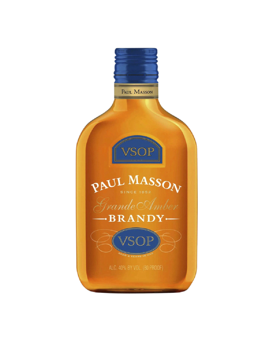 Paul Masson 80 Proof VSOP Grande Amber Brandy Bottle