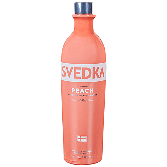 Svedka Peach Vodka Bottle