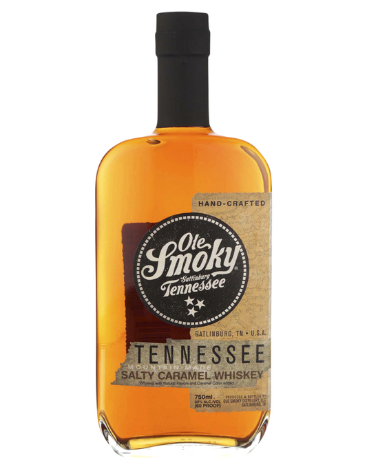 Ole Smoky Salty Caramel Tennessee Whiskey Bottle