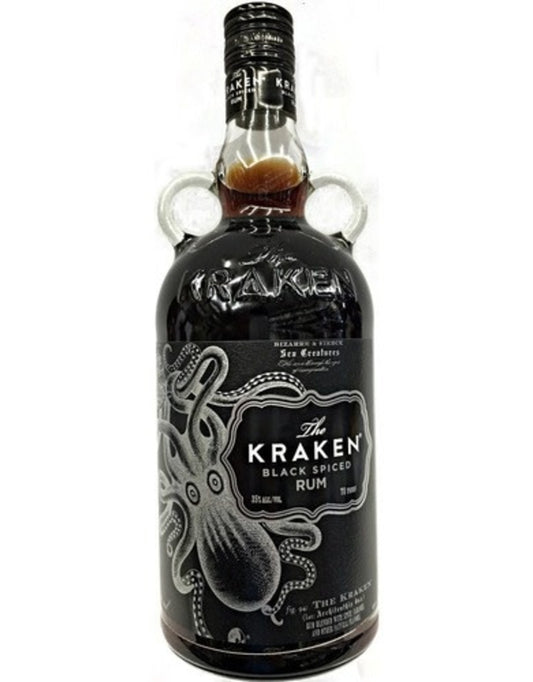 Kraken Black Label Spiced Rum Bottle