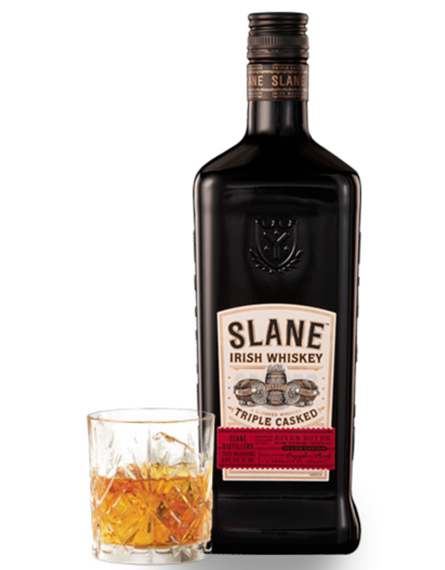 Slane 80 Proof Triple Casked Irish Whiskey Bottle