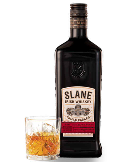 Slane 80 Proof Triple Casked Irish Whiskey Bottle