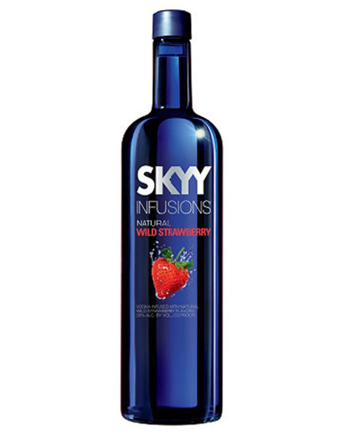 Skyy Infusions Wild Strawberry Vodka Bottle