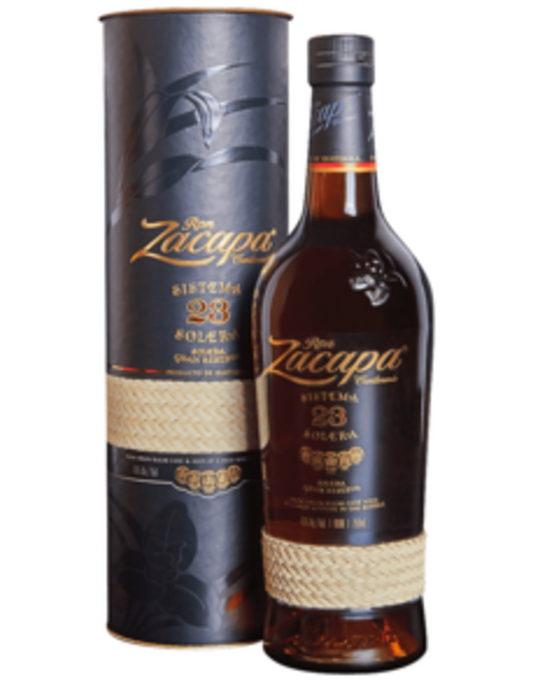 Ron Zacapa 80 Proof Centenario Sistema No. 23 Solera Gran Reserva Rum Bottle