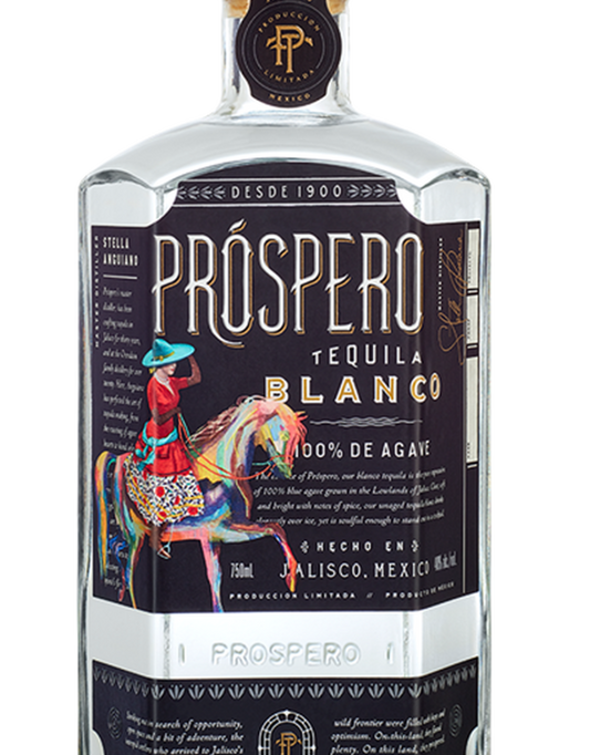 Prospero 100% De Agave Blanco Tequila Bottle