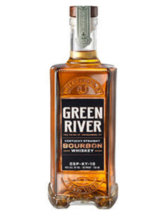 Green River Distilling Co. 90 Proof Bourbon Whiskey Bottle