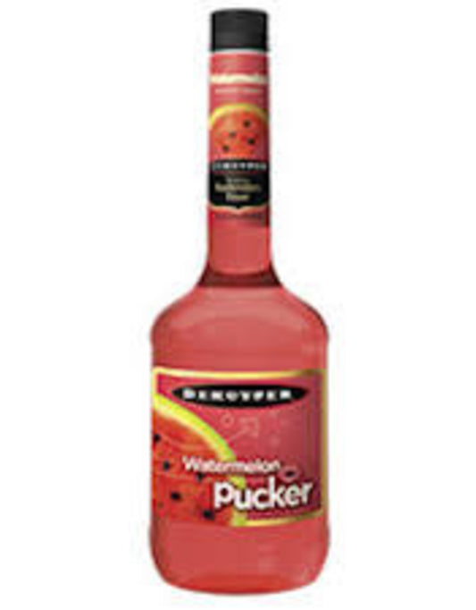 DeKuyper Watermelon Pucker Liqueur Bottle