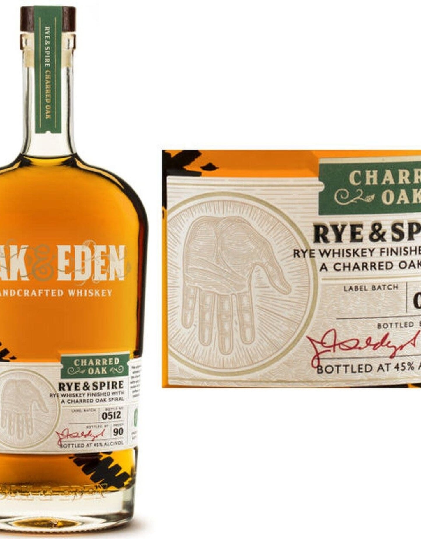 Oak & Eden Rye & Spire Finished Whiskey